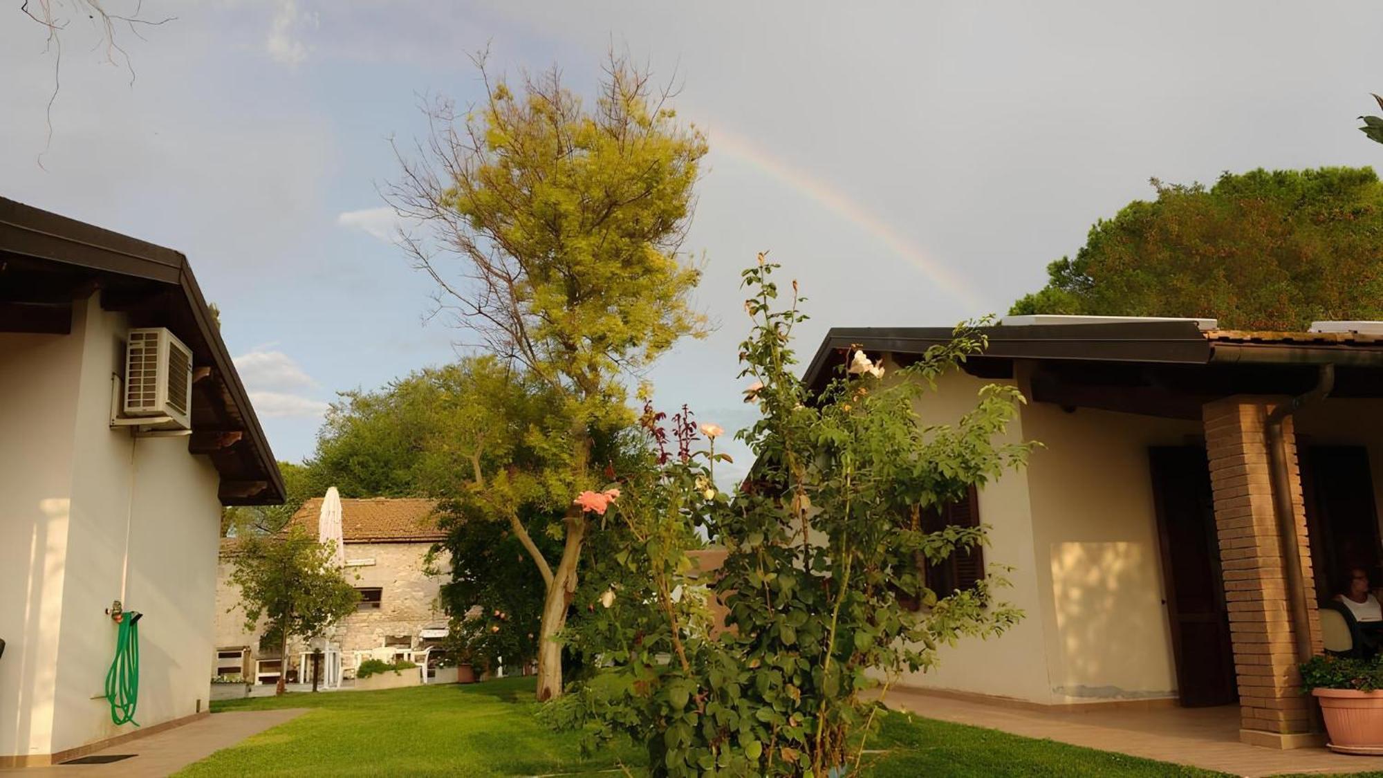 Agriturismo Arcobaleno Bagno Roselle Eksteriør billede